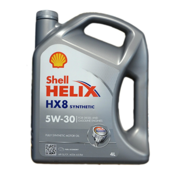 Моторное масло Shell Helix HX8 5w30 синтетическое (1 л)